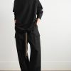 Eternal Oversized Logo-Flocked Cotton-Jersey T-Shirt - OU Eternal Oversized Logo-Flocked Cotton-Jersey T-Shirt - OU