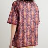 Camp-Collar Paisley-Print Cotton-Voile Shirt - BK Camp-Collar Paisley-Print Cotton-Voile Shirt - BK