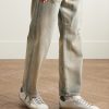 Super-Star Distressed Suede-Trimmed Leather Sneakers - OU