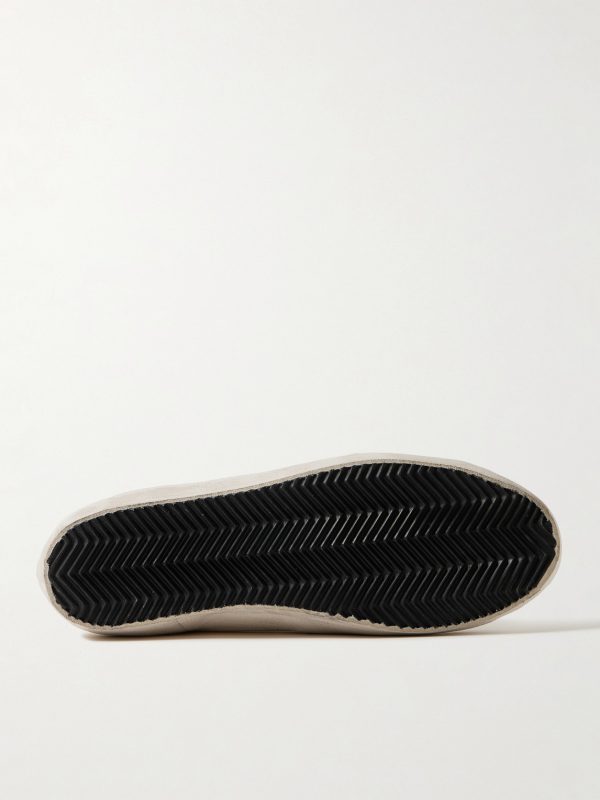Super-Star Distressed Leather Sneakers - E1 Super-Star Distressed Leather Sneakers - E1