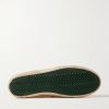 Superstar Suede-Trimmed Distressed Leather Sneakers - E1 Superstar Suede-Trimmed Distressed Leather Sneakers - E1