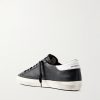 Super-Star Distressed Leather Sneakers - BK Super-Star Distressed Leather Sneakers - BK