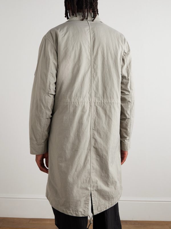 Shell Trench Coat - BK Shell Trench Coat - BK