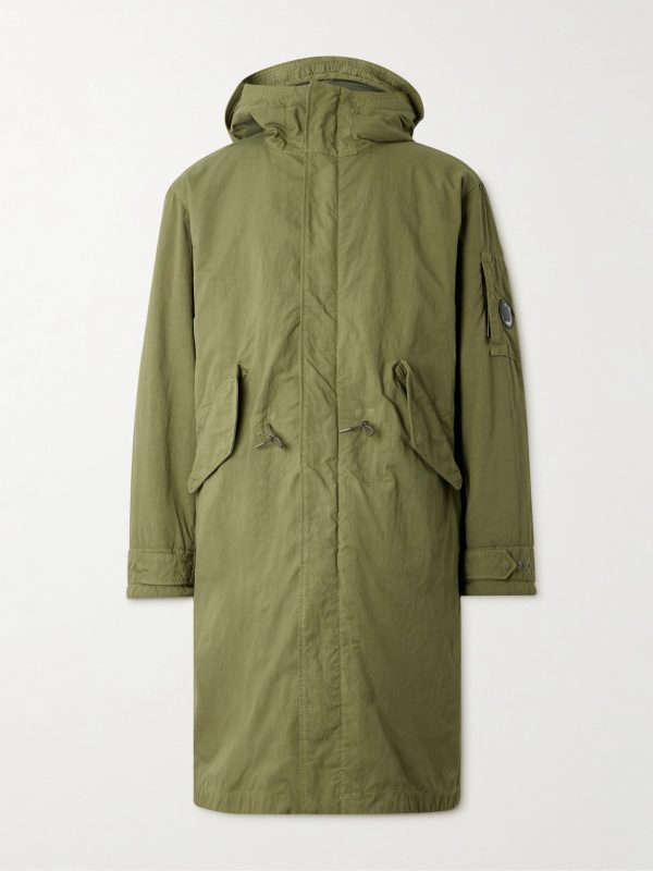 Metropolis Logo-Appliquéd Padded Twill Hooded Parka Metropolis Logo-Appliquéd Padded Twill Hooded Parka