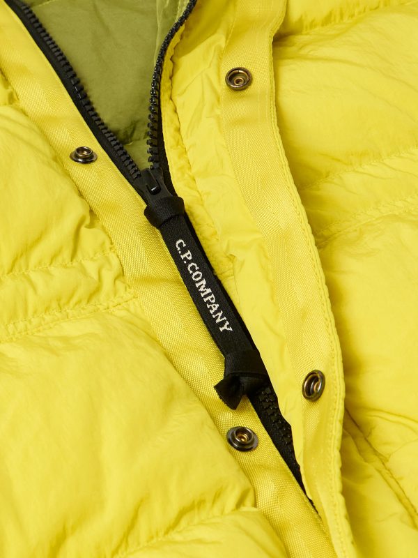 Chrome-R Logo-Appliquéd Quilted Crinkled Recycled-Shell Down Jacket - CU