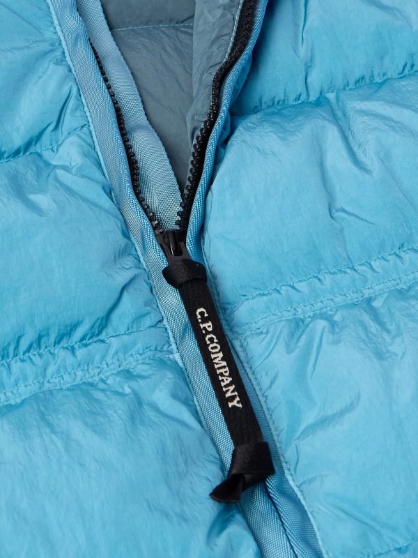 Chrome-R Padded Recycled-Shell Hooded Down Jacket - CU