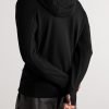 Goggle Logo-Appliquéd Cotton-Jersey Zip-Up Hoodie - BK