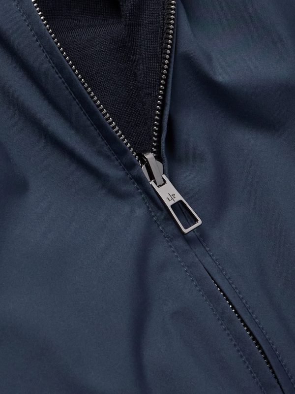 Slim-Fit Reversible Storm System® WindWish™ Twill and Wool Gilet - CU Slim-Fit Reversible Storm System® WindWish™ Twill and Wool Gilet - CU