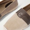 Alfarica Logo-Embellished Leather and Grosgrain-Trimmed Suede Espadrilles - CU Alfarica Logo-Embellished Leather and Grosgrain-Trimmed Suede Espadrilles - CU