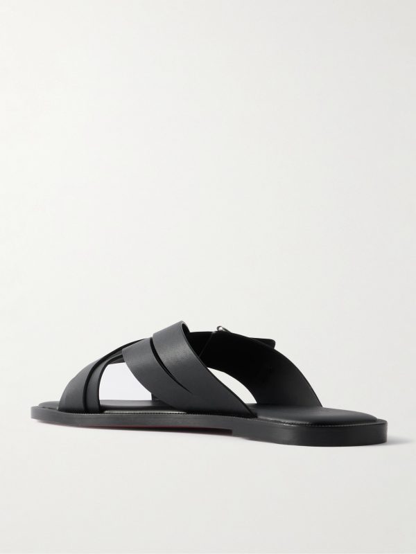 Emircross Leather Sandals - BK
