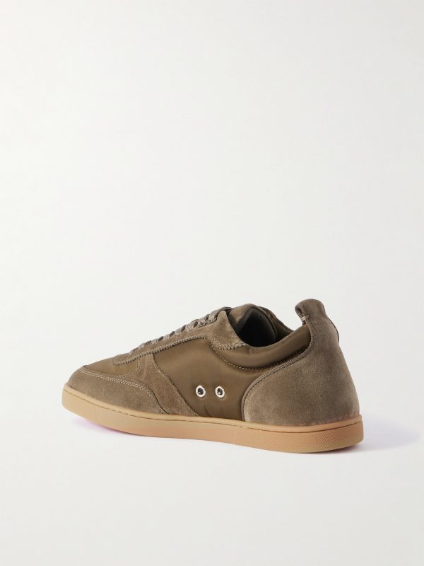 Tutti Rui Suede and Shell Sneakers - BK Tutti Rui Suede and Shell Sneakers - BK