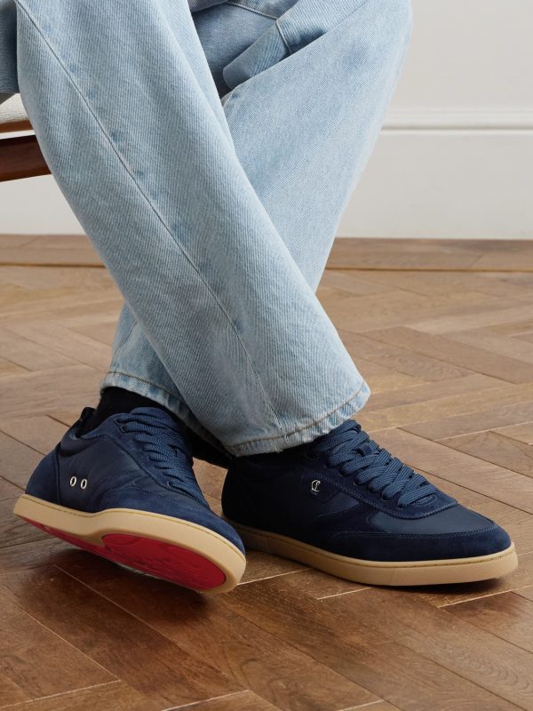 Tutti Rui Suede and Shell Sneakers - OU Tutti Rui Suede and Shell Sneakers - OU