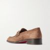 Chambelimoc Embellished Suede Loafers - BK Chambelimoc Embellished Suede Loafers - BK