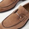 Chambelimoc Embellished Suede Loafers - CU Chambelimoc Embellished Suede Loafers - CU