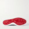 Moonboat Logo-Embossed Nubuck Loafers - E1 Moonboat Logo-Embossed Nubuck Loafers - E1