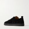 Louis Junior Spikes Cap-Toe Suede Sneakers - BK
