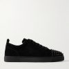 Louis Junior Spikes Cap-Toe Suede Sneakers