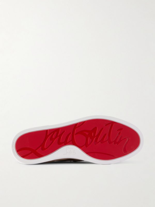 Moonboat Logo-Embossed Nubuck Loafers - E1 Moonboat Logo-Embossed Nubuck Loafers - E1