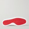 Retero Full-Grain Leather-Trimmed Canvas Sneakers - E1 Retero Full-Grain Leather-Trimmed Canvas Sneakers - E1