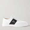 Retero Full-Grain Leather-Trimmed Canvas Sneakers Retero Full-Grain Leather-Trimmed Canvas Sneakers
