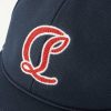 Mooncrest Ivy Logo-Embroidered Leather-Trimmed Cotton-Canvas Cap - CU