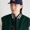 Mooncrest Ivy Logo-Embroidered Leather-Trimmed Cotton-Canvas Cap - OU