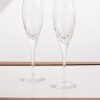 Iriana Set of Two Crystal Champagne Flutes Iriana Set of Two Crystal Champagne Flutes