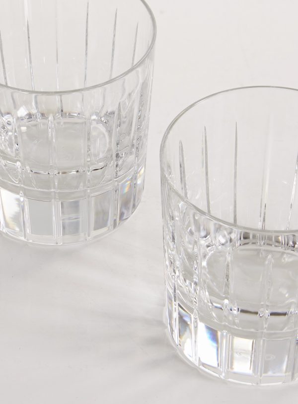 Iriana Set of Two Crystal Old Fashioned Glasses - CU