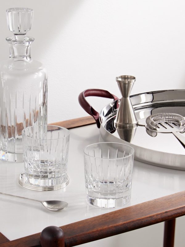 Iriana Set of Two Crystal Old Fashioned Glasses - OU