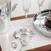 Vertigo Small Silver-Plated Caviar Serving Set - OU