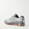 GEL-QUANTUM 360 1 AMP Suede and Rubber-Trimmed Mesh Sneakers - BK GEL-QUANTUM 360 1 AMP Suede and Rubber-Trimmed Mesh Sneakers - BK