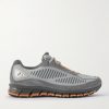 GEL-QUANTUM 360 1 AMP Suede and Rubber-Trimmed Mesh Sneakers GEL-QUANTUM 360 1 AMP Suede and Rubber-Trimmed Mesh Sneakers