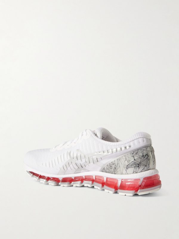 GEL-QUANTUM 360 I Rubber-Trimmed Mesh Sneakers - BK