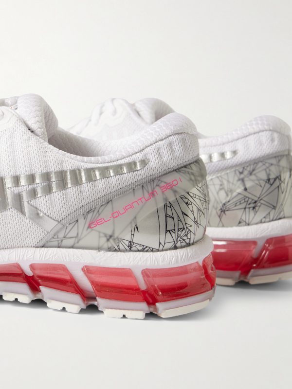 GEL-QUANTUM 360 I Rubber-Trimmed Mesh Sneakers - CU