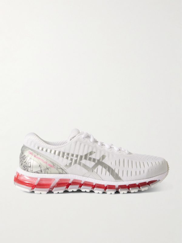 GEL-QUANTUM 360 I Rubber-Trimmed Mesh Sneakers