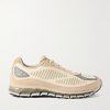 GEL-QUANTUM 360 1 AMP Suede and Rubber-Trimmed Mesh Sneakers