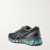 GEL-QUANTUM 360 I Rubber-Trimmed Mesh-Jacquard Sneakers - BK