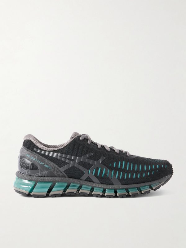 GEL-QUANTUM 360 I Rubber-Trimmed Mesh-Jacquard Sneakers