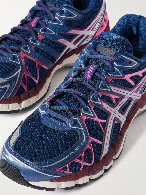 GEL-KAYANO® 20 Rubber-Trimmed Mesh Sneakers - CU GEL-KAYANO® 20 Rubber-Trimmed Mesh Sneakers - CU