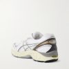 GT-2160 Mesh and Leather Sneakers - BK GT-2160 Mesh and Leather Sneakers - BK