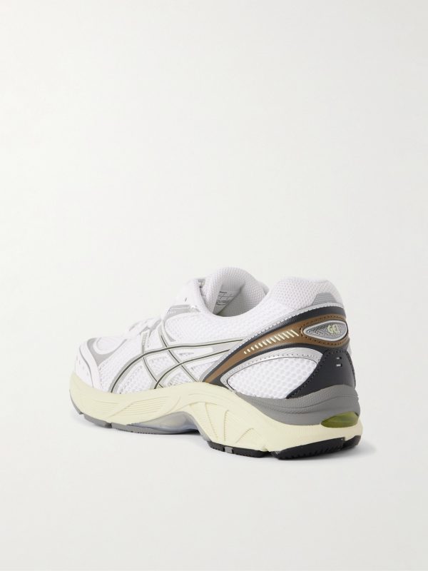 GT-2160 Mesh and Leather Sneakers - BK GT-2160 Mesh and Leather Sneakers - BK
