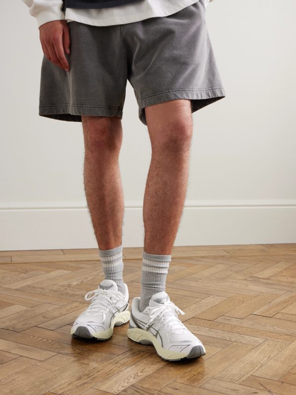 GT-2160 Mesh and Leather Sneakers - OU GT-2160 Mesh and Leather Sneakers - OU