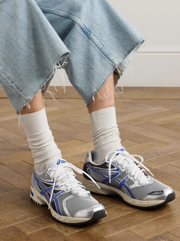 GEL-DS TRAINER 14 Rubber-Trimmed Mesh Sneakers - OU GEL-DS TRAINER 14 Rubber-Trimmed Mesh Sneakers - OU