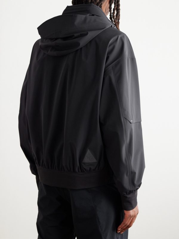 Shell Hooded Jacket - BK Shell Hooded Jacket - BK