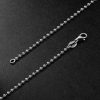 Sÿlver Babÿ Umlaut NY Initial Sterling Silver Diamond Pendant Necklace - BK Sÿlver Babÿ Umlaut NY Initial Sterling Silver Diamond Pendant Necklace - BK