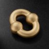 Umlaut Mini 18-Karat Gold Pendant - BK