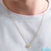 Umlaut Mini 18-Karat Gold Pendant - FR