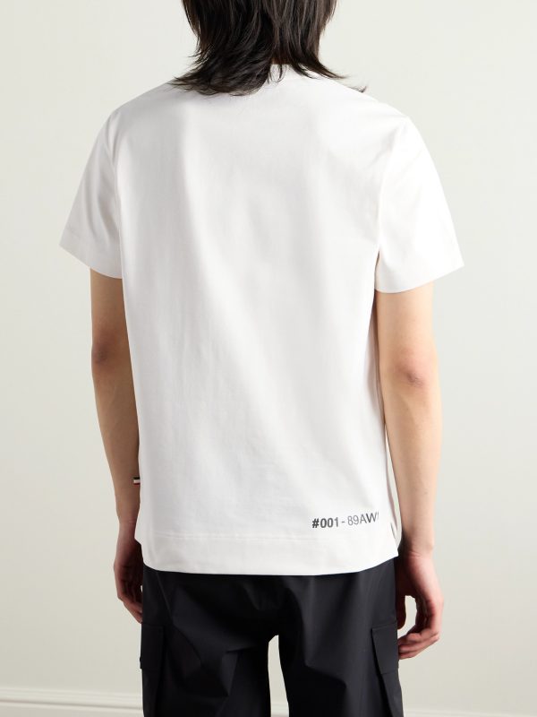 Day-Namic Logo-Appliquéd Stretch-Cotton Jersey T-Shirt - BK Day-Namic Logo-Appliquéd Stretch-Cotton Jersey T-Shirt - BK