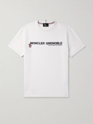 Day-Namic Logo-Appliquéd Stretch-Cotton Jersey T-Shirt