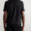 Logo-Appliquéd Mesh-Trimmed Quilted Ripstop and Stretch-Jersey Down Gilet - BK Logo-Appliquéd Mesh-Trimmed Quilted Ripstop and Stretch-Jersey Down Gilet - BK